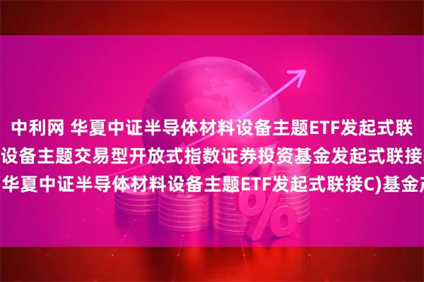 中利网 华夏中证半导体材料设备主题ETF发起式联接C: 华夏中证半导体材料设备主题交易型开放式指数证券投资基金发起式联接基金(华夏中证半导体材料设备主题ETF发起式联接C)基金产品资料概要更新(2025-05-30)